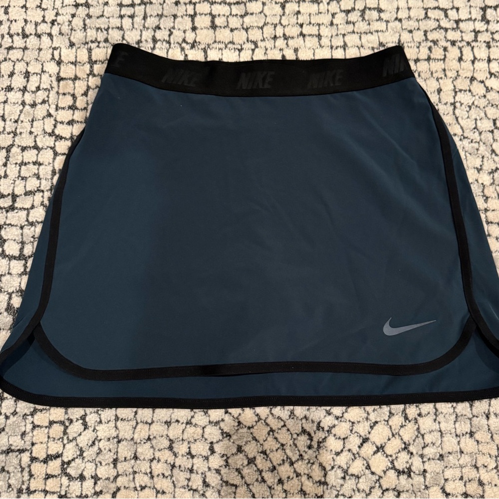 Nike Navy and Black Sports Skirt